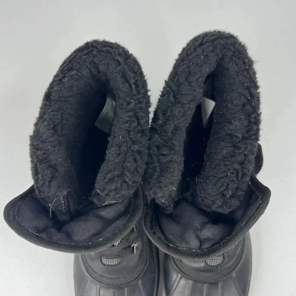 Sorel Duck Boots Shin Above Ankle Waterproof‎ Felt Fleece Lined Winter Women 9